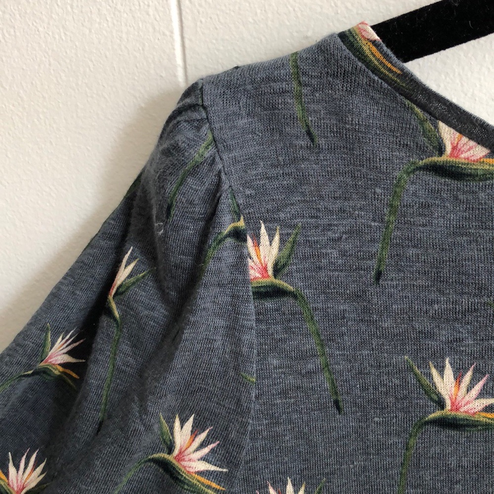 Bird of Paradise Linen Tee